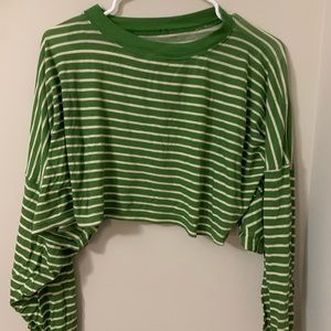 Long Sleeve Striped stop